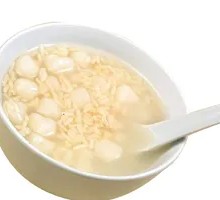 Glutinous Rice Balls with Sesame and Fermented Rice Wine