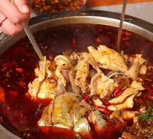 Spicy Fish and Frog Hot Pot
