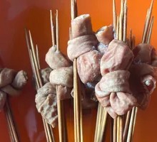 Fatty Intestine with Tofu Puffs