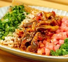 Spicy Chicken Offal Wrapped in Tiao Pi and Tofu Skin