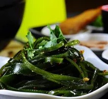 Thin seaweed strips
