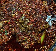 Spicy Beef Boiled in Oil