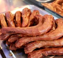 Freshly Prepared Duck Neck