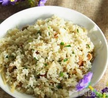 Potato and Pork Fried Rice