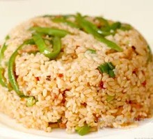 青椒肉丝炒饭