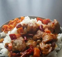 Special Spicy Aromatic Chicken Rice