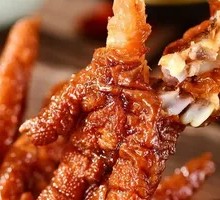 Braised Chicken Feet with Tiger Skin