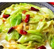 Stir-Fried Shredded Cabbage