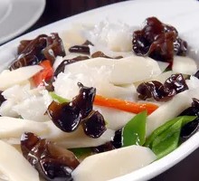 Chinese Yam and Wood Ear Mushroom