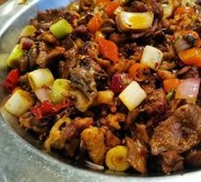 Spicy Chicken Dry Pot