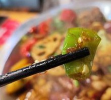 Green Pepper Shredded Pork Rice