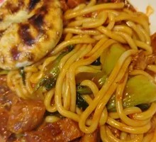 Cabbage Stir-Fried Rice Noodles