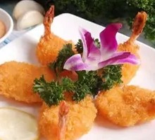 Golden Butterfly Shrimp