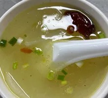 Chicken Soup with Earthy Flavor