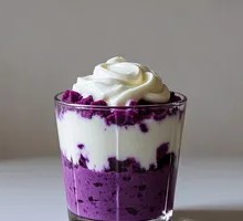 Purple Sweet Potato Yogurt
