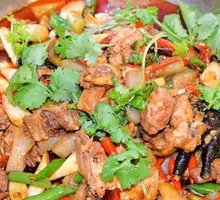 Dry Pot Bamboo Shoot Chicken