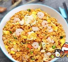 Thai Curry Shrimp Fried Rice