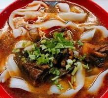 Braised Pork Ribs with Knife-Cut Noodles