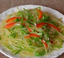 Scallion Potato Shreds