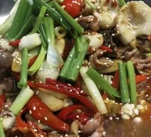 Spicy Pickled Pepper Chicken Offal