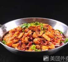 Dry Pot Shrimp and Clams