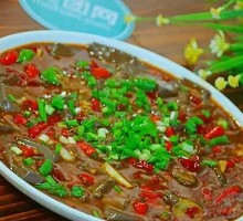 Sour Cabbage Blood Curd