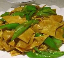 Spicy Pepper and Dried Tofu