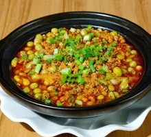 Stewed Pork with Peas