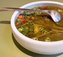 Yi Ethnic Sour Cabbage and Potato Soup