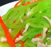 Bamboo Shoots with Pork Strips