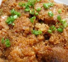 Steamed Pork Ribs with Rice Flour