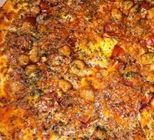 Classic Italian Meat Sauce Pizza