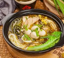 Sour Cabbage Fish Dumpling Rice Noodles