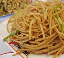Fried Pork Crumbs with Potato Strips