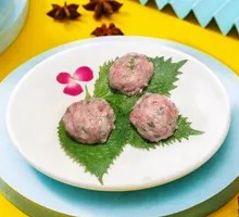 香菜猪肉丸