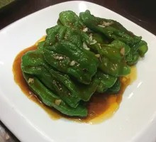 Braised Green Pepper with Tiger Stripes