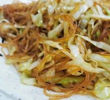 Bok Choy and Vermicelli Stir-fry