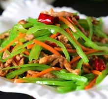 Green Pepper Shredded Pork