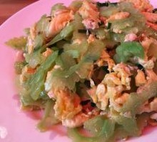 Bitter Melon with Eggs