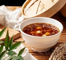 Red Sugar Fermented Rice Ball Soup