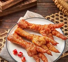 Braised Chicken Feet with Tiger Skin