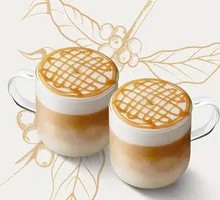 Hot Oat Caramel Macchiato
