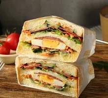 Fried Egg and Bacon Sandwich