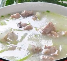 Winter Melon and Pork Belly Soup