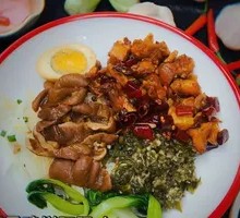 Spicy Chicken with Intestines