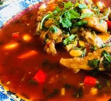 Braised Carp with Garlic