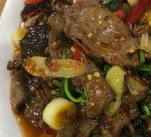 Dry Fried Cashew with Ham