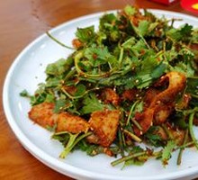 Spicy Stir-Fried Pig's Tripe