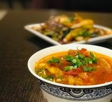 Red Tomato Fried Egg Noodles