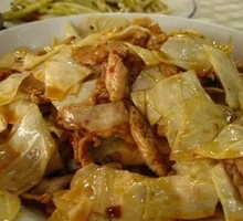 Cabbage and Salted Pork Stir-fry